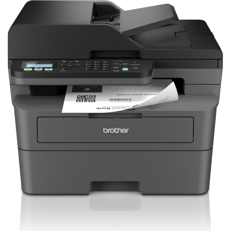 Brother MFC-L2827DW, Laser, Mono printing, 1200 x 1200 DPI, A4, Direct printing, Black