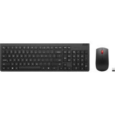 Lenovo Klawiatura + mysz Lenovo Lenovo Essential Wireless Combo Gen 2 - Tastatur-und-Maus-Set - kabellos - 2.4 GHz - QWERTY - GB - Schwarz