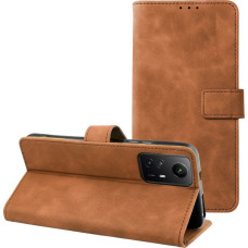 OEM TENDER Book holster for XIAOMI Redmi Note 12S brown