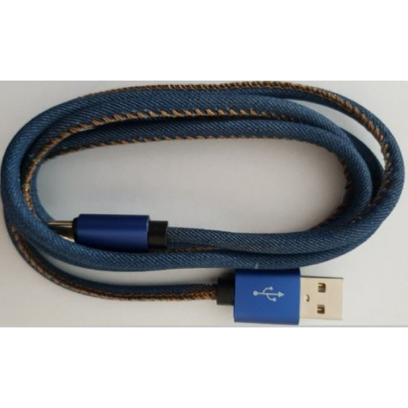 Gembird Kabel USB Gembird USB-A - USB-C 2 m Niebieski (CC-USB2J-AMCM-2M-BL)
