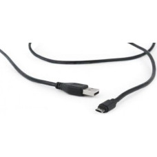 Gembird USB USB-A - microUSB cable 1.8 m Black (CC-USB2-AMmDM-6)