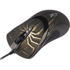 A4 Tech Mysz komputerowa A4 TECH Evo XGame Laser Oscar X747 Brown Fire A4TMYS29980 (laserowa; 3600 DPI; kolor brązowy)
