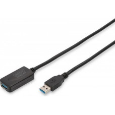 Digitus USB-A - USB-A 5m Cable Black (DA-73104)