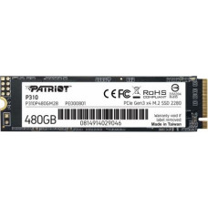 Patriot SSD P310 480GB M.2 2280 PCI-E x4 Gen3 NVMe (P310P480GM28)