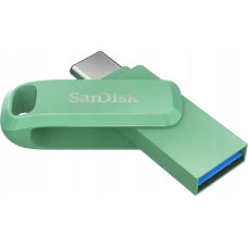 Sandisk Flash Drive Disk 64GB Ultra Dual Drive Go, USB-C 3.2, Zelená