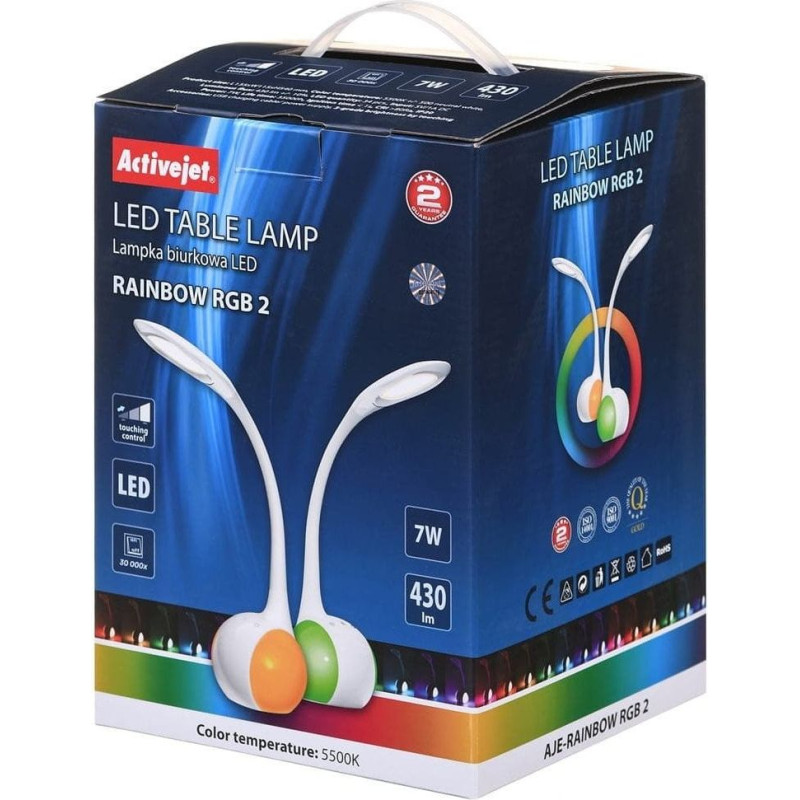 Activejet Lampka biurkowa LED AJE-RAINBOW RGB 2