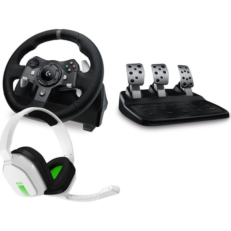 Logitech Kierownica Logitech G920 Driving Force + Astro A10 (991-000487)