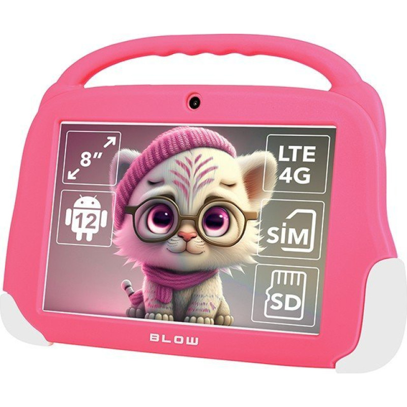 Blow Tablet Blow KidsTAB10 8" 64 GB 4G Różowy (79-067#)