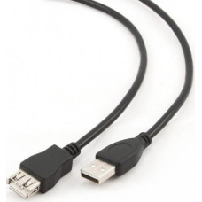 Gembird USB-A - USB-A cable 4.5 m Black (CCP-USB2-AMAF-15C)