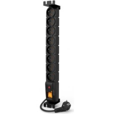 Acar Listwa zasilająca Acar S8 FA RACK (3m ; czarny)