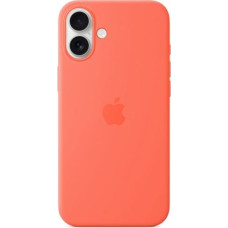 Apple Silicone case with MagSafe for iPhone 16 Plus - tangerine