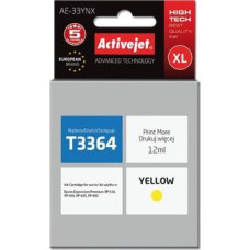 Activejet AE-34YNX Ink (for Epson printer, replacement T3474 supreme 14ml yellow) - AE-34YNX