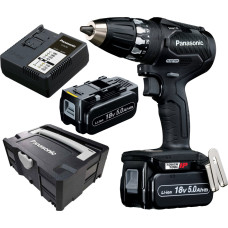 Panasonic 18V Panasinic EY74A3 drill/driver + Systainer + 2x 5.0Ah + charger