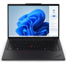 Lenovo ThinkPad T14 Gen 5 Core™ Ultra 5 125U 512GB SSD 16GB 14" WUXGA (1920x1200) WIN11 Pro Eclipse Juodas Backlit Keyboard FP Reader 3 year warranty