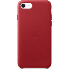 Apple iPhone SE Leather Case - (PRODUCT) red