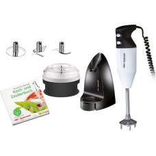 Unold ESGE Magic Wand M 180 Anniversary Blender, Edition Petticoat, hand blender (white/black, 180 watts)