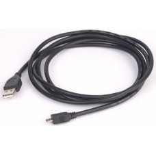 Gembird Kabel USB Gembird USB-A - microUSB 1.8 m Czarny (CCP-MUSB2-AMBM-6)
