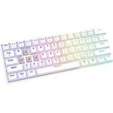 Savio WHITEOUT X2 OUTEMU Peach Silent Mechanical Keyboard, Hot Swap
