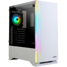 Zalman S5 WHITE ATX Mid Tower PC Case RGB fan T