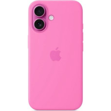 Apple Silicone case with MagSafe for iPhone 16 - peony