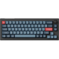 Keychron V2 Max QMK/VIA Wireless Custom Mechanical Keyboard Fully Assembled Knob / Carbon Black / Gateron Jupiter Red