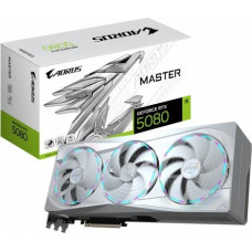 Gigabyte Karta graficzna Gigabyte AORUS GeForce RTX 5080 Master ICE 16GB GDDR7 (GV-N5080AORUSM ICE-16GD)