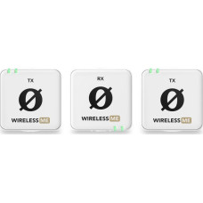 Rode Microphones Wireless ME Dual, microphone (white, USB-C, 3.5 mm jack)