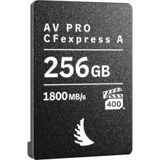 Angelbird Technologies AV PRO CFexpress A, 256 GB, CFexpress Type A, 1800 MB/s, 1650 MB/s, Magnet proof, Temperature proof, Black