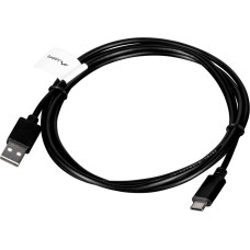 Lanberg Kabel USB Lanberg USB-A - 1.8 m Czarny (CA-USBO-20CU-0018-BK)