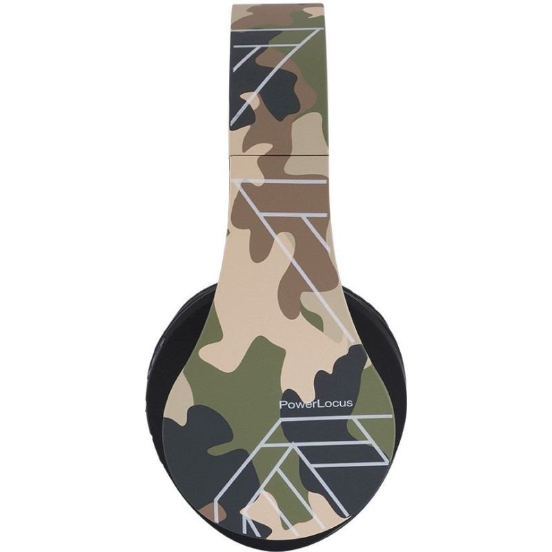 Powerlocus Bluetooth Headphones P2 Kids Camouflage