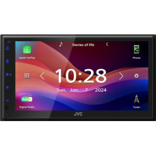 JVC KW-M595DBT radio samochodowe Czarny Wi-Fi 22 W Bluetooth