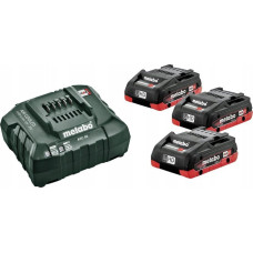 Metabo Basis-Set ASC 30-36V + 3x 18V 4.0 Ah
