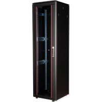 Roline Netzwerkschrank Pro 48,26cm 19Zoll 47 HE 600x600 BxT Glast�r schwarz cabinet
