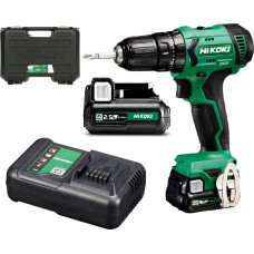 Hikoki DV12DA WFZ 12-volt drill/driver 2 x 2.5 Ah battery pack