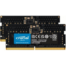 Crucial SODIMM Laptop Memory, DDR5, 16 GB, 5600 MHz, CL46 (CT2K8G56C46S5)