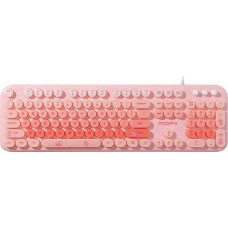 Mofii Keyboard Wired Backlit Keyboard Love Me (Pink)