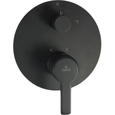 Deante BAT shower mixer. ARNIKA NERO CONCEALED SHOWER WITH SPRAY SWITCH