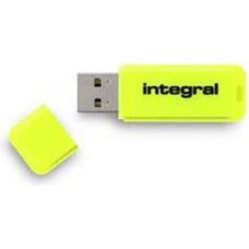 Integral Neon Flash Drive, 32 GB (INFD32GBNEONYL)