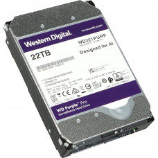 WD HDD- 221PURP 22TB 24/7 WESTERN DIGITAL RECORDER DRIVE