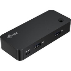 I-Tec Universal KVM HUB 2x USB-C 3.2 Gen.1 + 2x USB-A 3.2 Gen.1 1x USB-C power-in