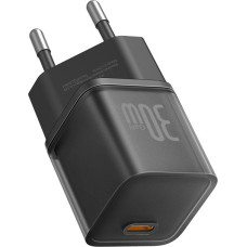 Baseus Ładowarka Baseus GaN5S 1C 30W EU (cluster black)