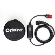 Könner & Söhnen PLATINET EV ŁADOWARKA PRZENOŚNA SAMOCHODÓW EV/PHEV AC TYPE 2 32A 22 KW CEE 5M LCD WIFI TUYA BLACK
