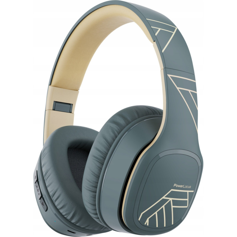 Powerlocus Bluetooth Headphones P7 Asphalt Grey