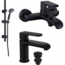 Invena SIROS Bathtub Faucet BLACK