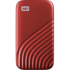 WD My Passport 500GB External SSD Red ( BAGF5000ARD-WESN)