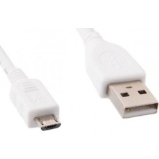 Gembird USB USB-A - microUSB cable 1 m White (CCP-MUSB2-AMBM-W-1M)