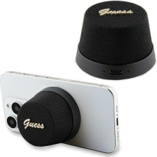 Guess Bluetooth Speaker GUWSC3ALSMK Speaker Stand black/black Magnetic Script Metal