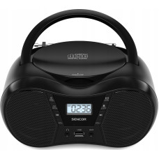 Sencor Radioodtwarzacz CD SPT 2300 BK CD/MP3/USB/BT Radio FM