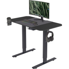 Diablo Desk EGON 1100 Black 110 - 170 cmx60 cm