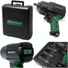 Rockforce Impact wrench PNEUMATIC Wrench 1450Nm 1/2" TWIN HAM MER.
